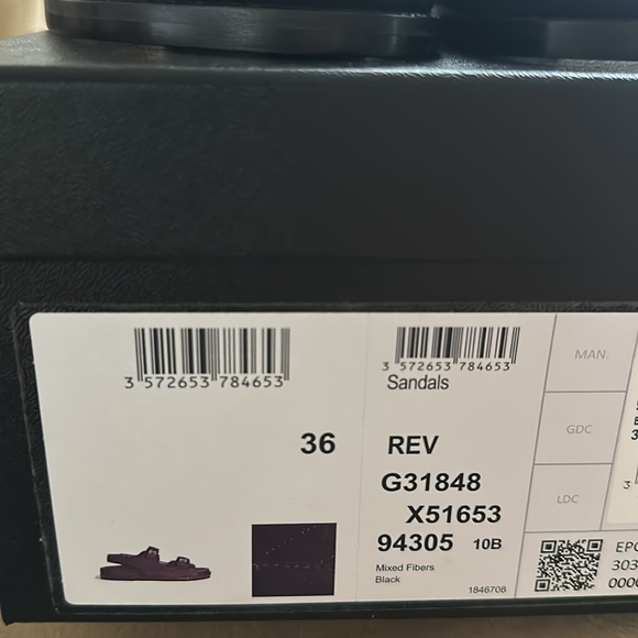 SOLD!!! Chanel F23 contoured sandals - Picture 8 of 12